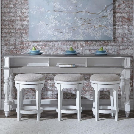 4-Piece Table and Stool Set